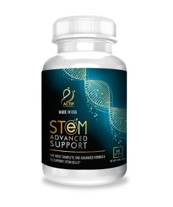 ACTIF STEM CELL ADVANCED SUPPORT WITH 10+ FACTORS – MADE IN USA, 60 COUNT